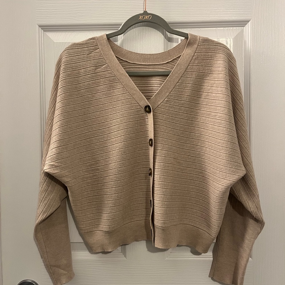 Pink Rose Women's Beige Sweater
